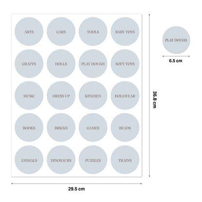 Ikea Trofast & Toy Storage Labels
