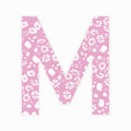 Letter M - Floral