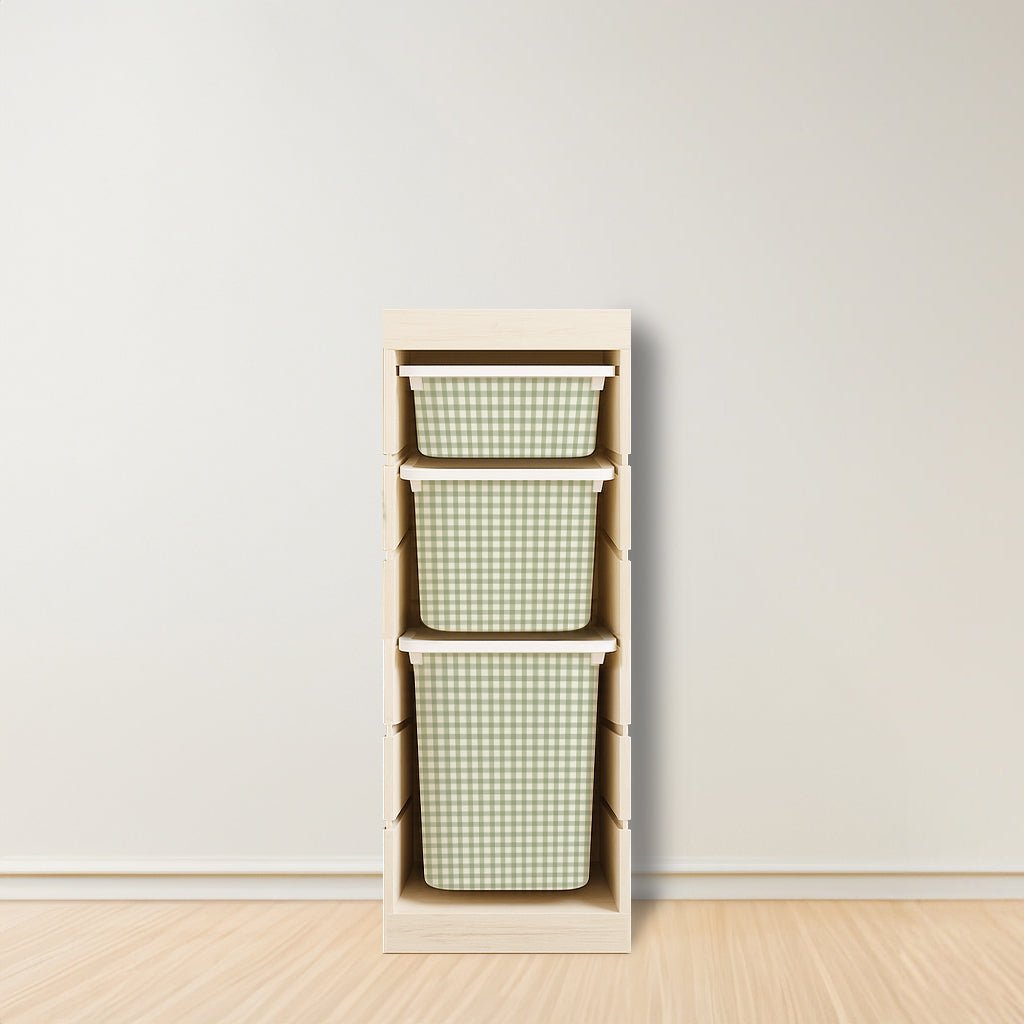 Check Stickers For Ikea Trofast Drawers (Side Facing Vertical Units) - Nursery Stickers