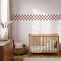 Checkerboard Border Wall Stickers