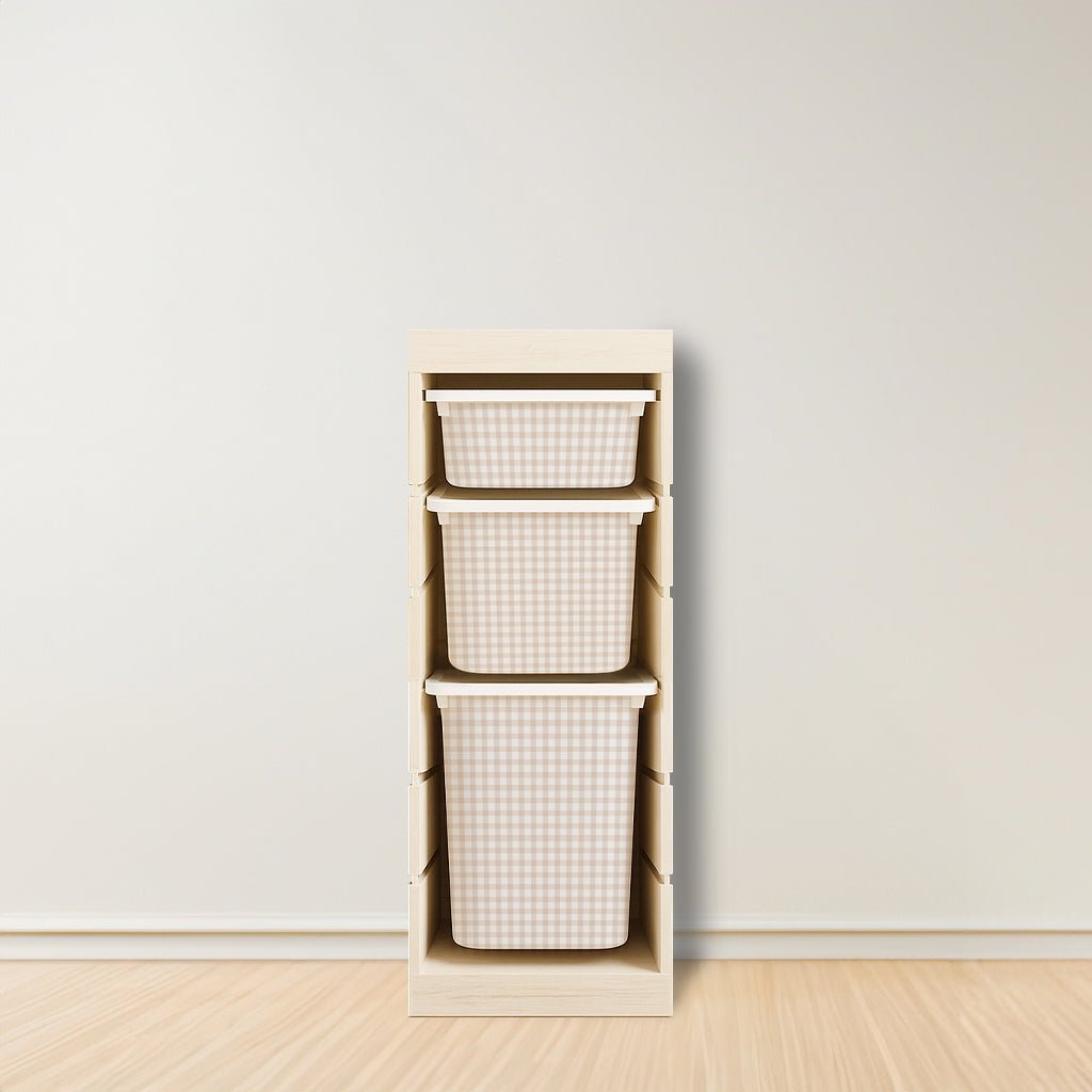 Check Stickers For Ikea Trofast Drawers (Side Facing Vertical Units) - Nursery Stickers