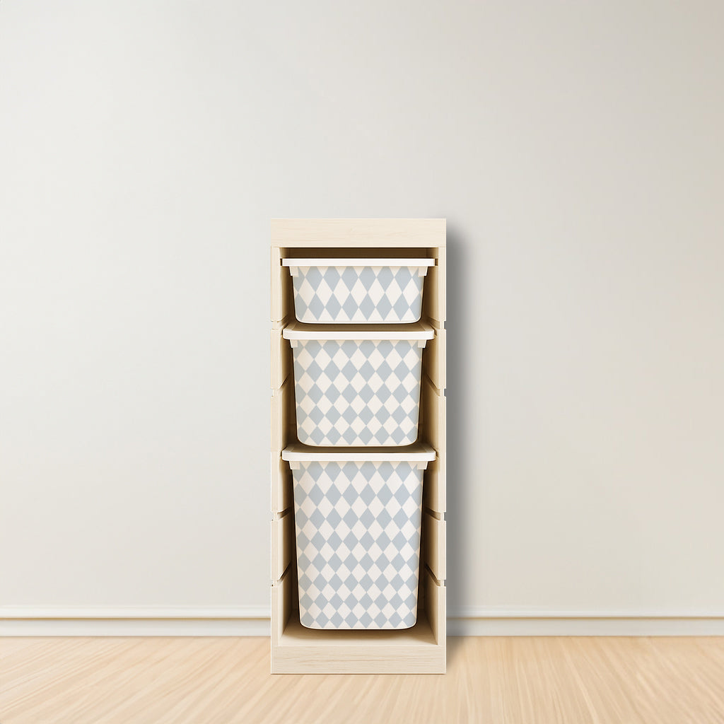 Diamond Stickers For Ikea Trofast Drawers (Side Facing Vertical Units)