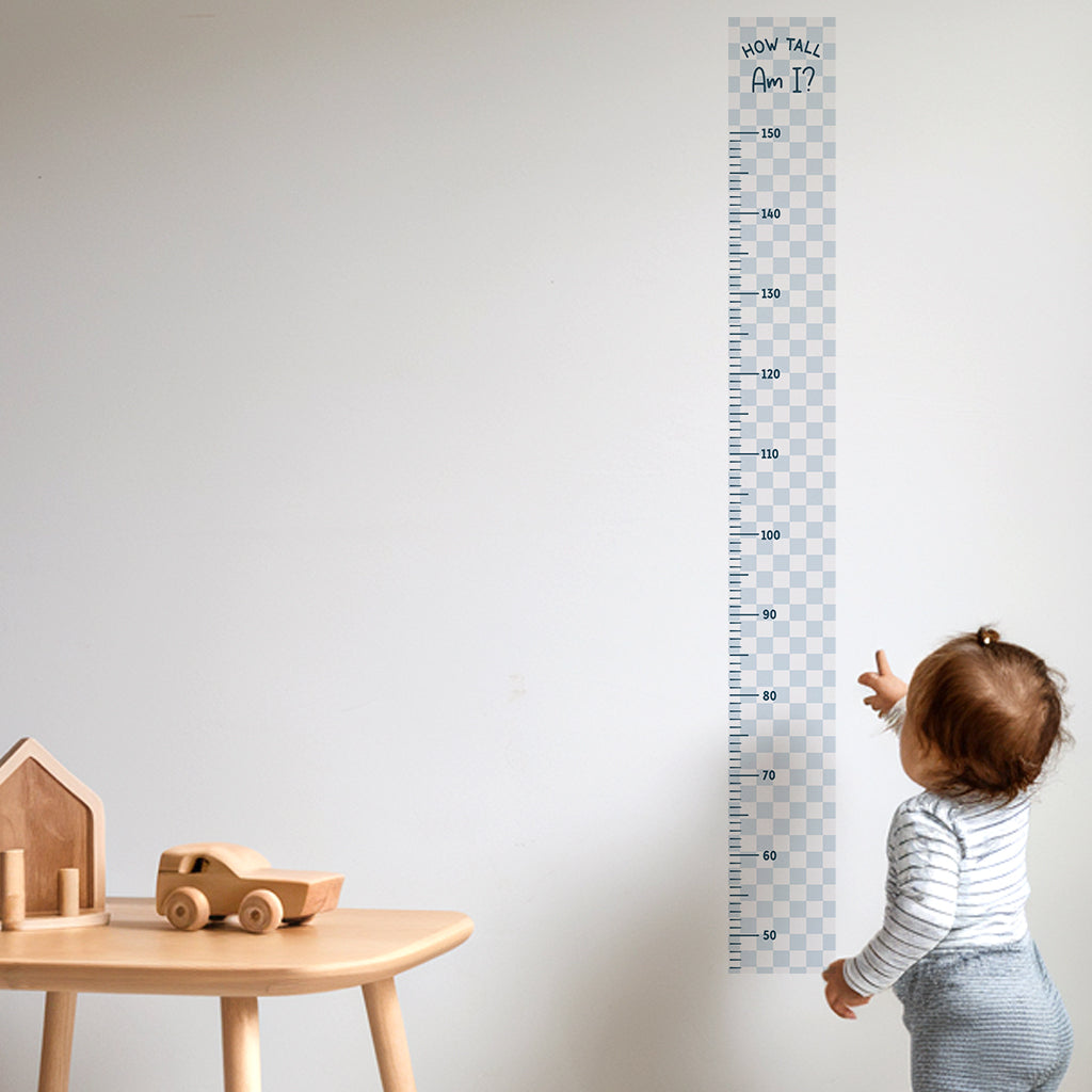 Check Kids Height Chart Wall Sticker