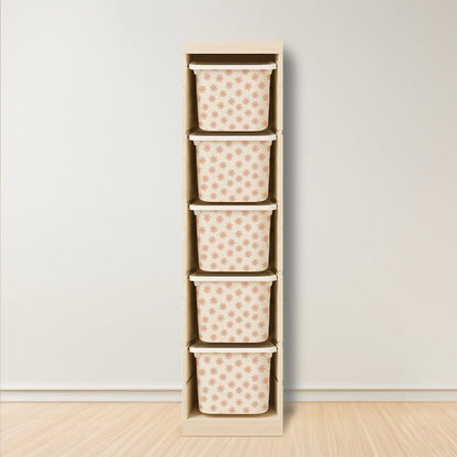 Daisy Stickers For Ikea Trofast Drawer (Side Facing Vertical Units) - Nursery Stickers