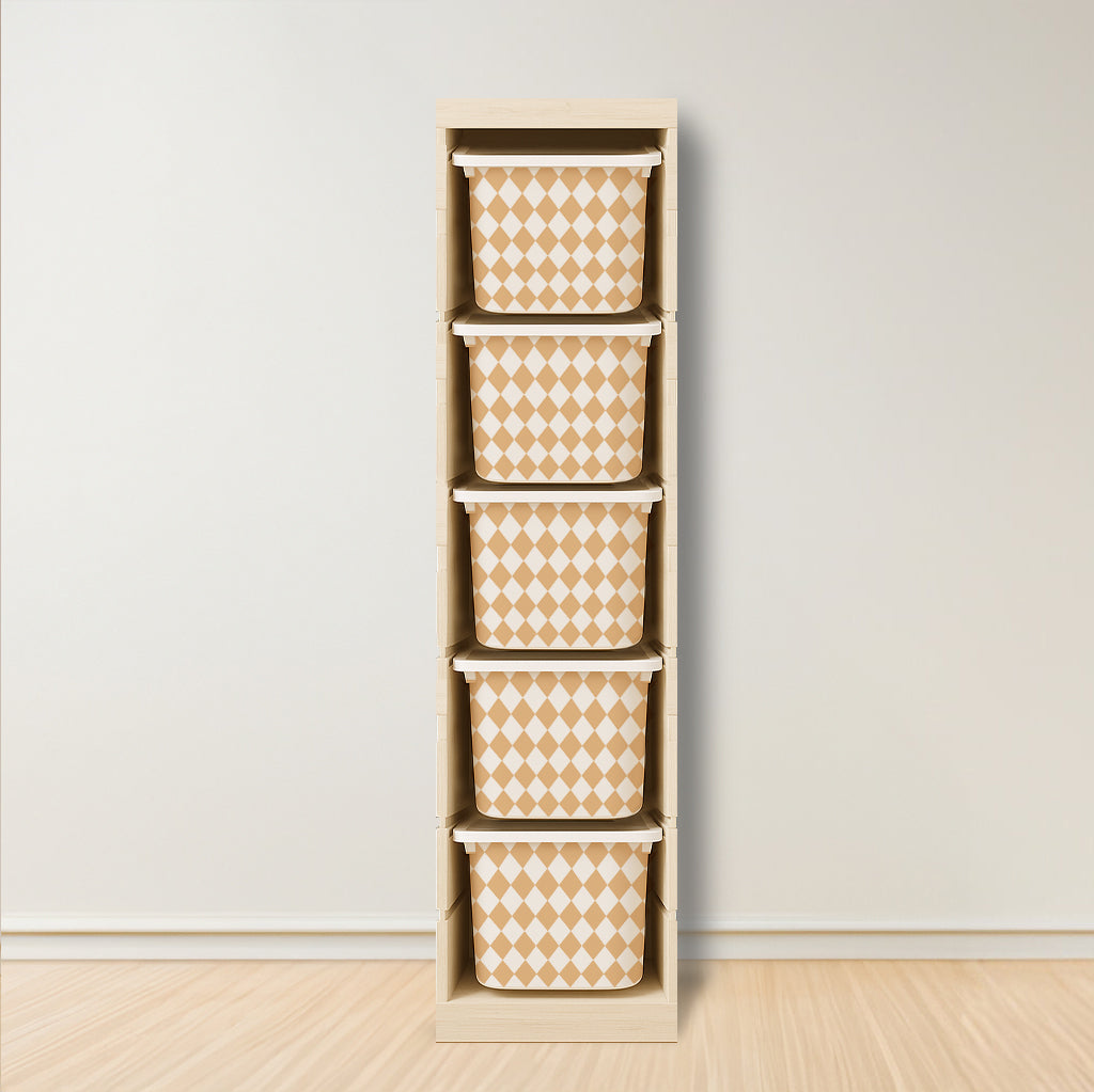 Diamond Stickers For Ikea Trofast Drawers (Side Facing Vertical Units)