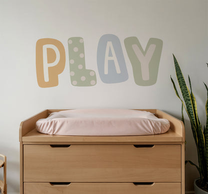 PLAY Nursery Wall Sticker