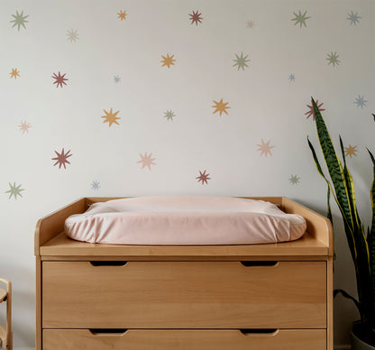 Scandi Starburst Nursery Wall Stickers