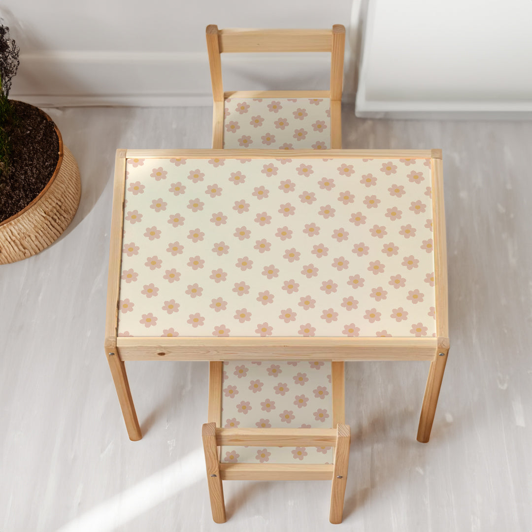 Daisy Stickers For Ikea LÄTT Table