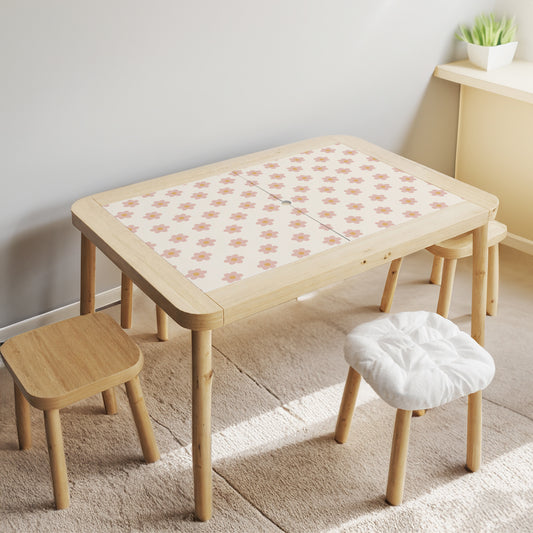 Daisy Stickers For Ikea Flistat Table