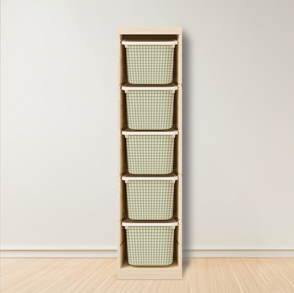 Check Stickers For Ikea Trofast Drawers (Side Facing Vertical Units) - Nursery Stickers