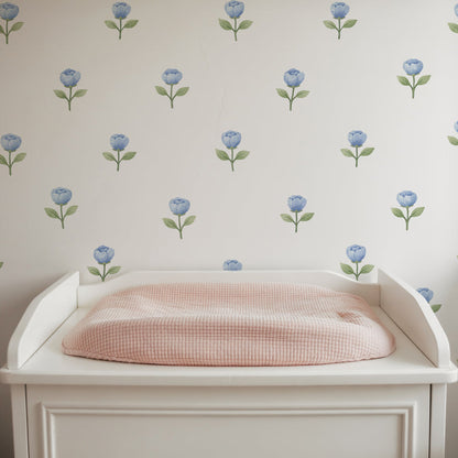 Bluebell Bloom Nursery Wall Stickers