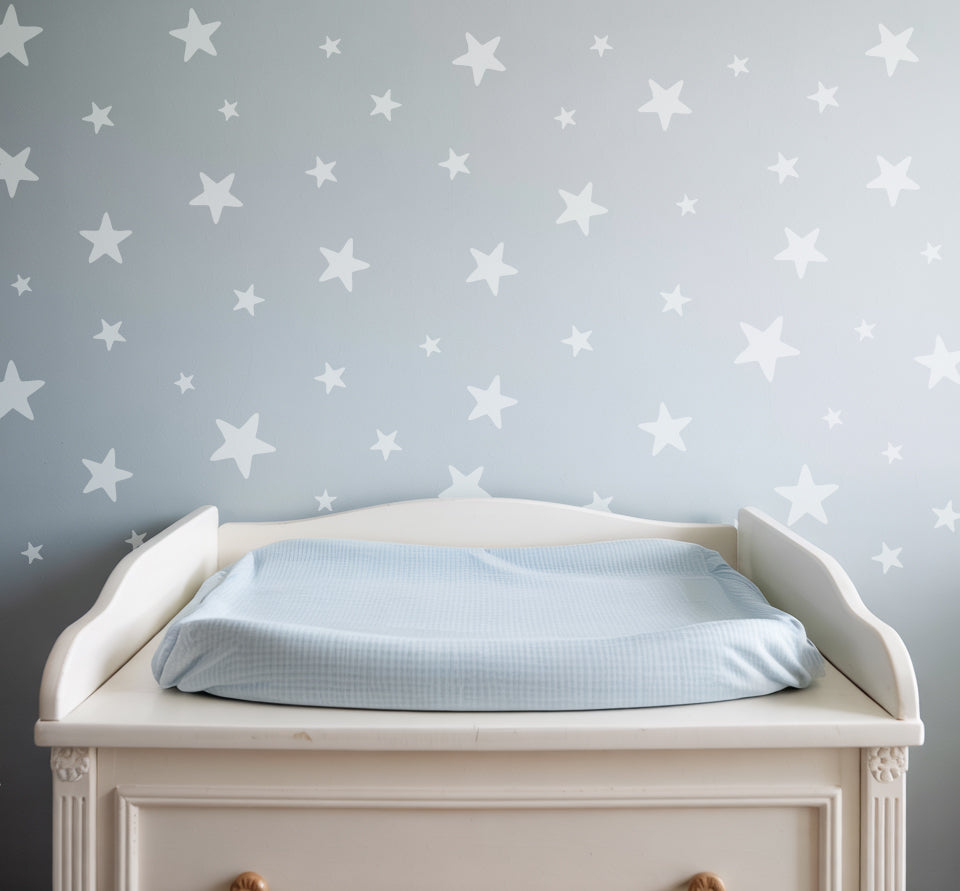 White Star Wall Stickers
