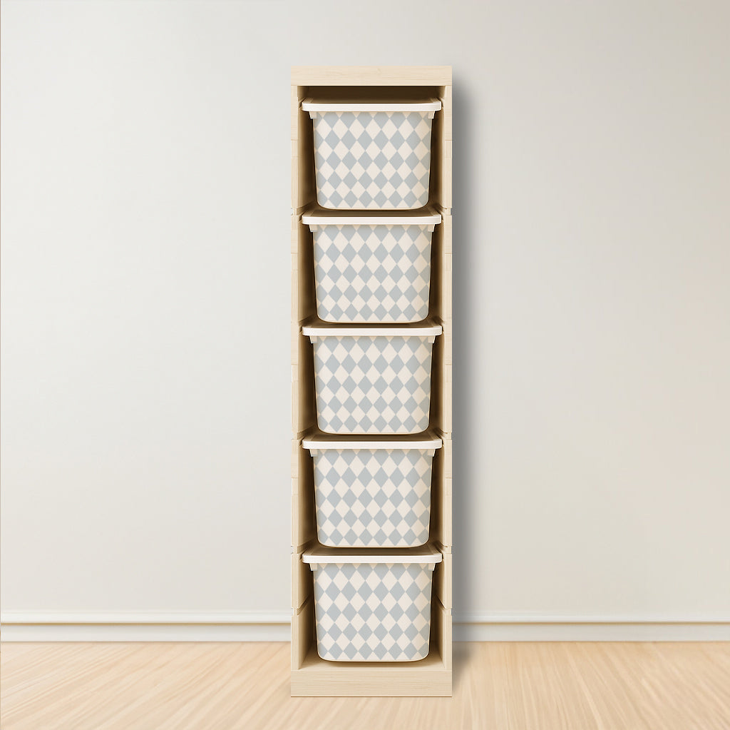 Diamond Stickers For Ikea Trofast Drawers (Side Facing Vertical Units)
