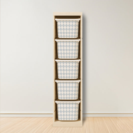 Diamond Stickers For Ikea Trofast Drawers (Side Facing Vertical Units)
