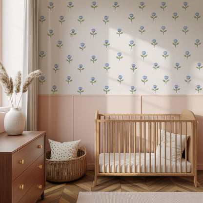 Bluebell Bloom Nursery Wall Stickers