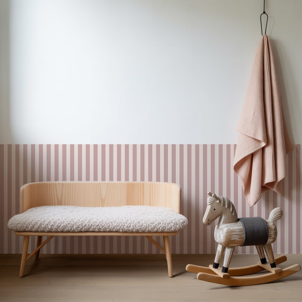 Striped Panel Wall Sticker - Nursery Stickers