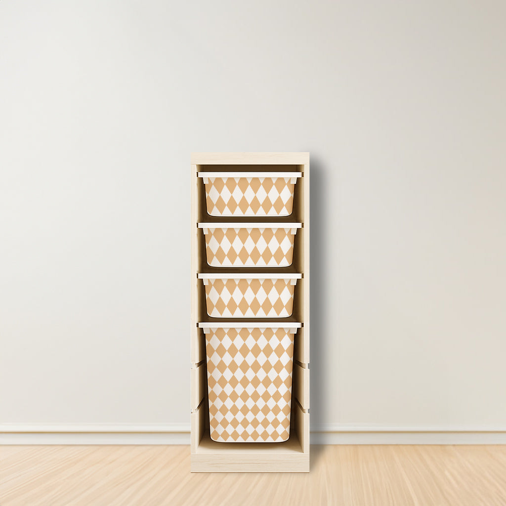 Diamond Stickers For Ikea Trofast Drawers (Side Facing Vertical Units)