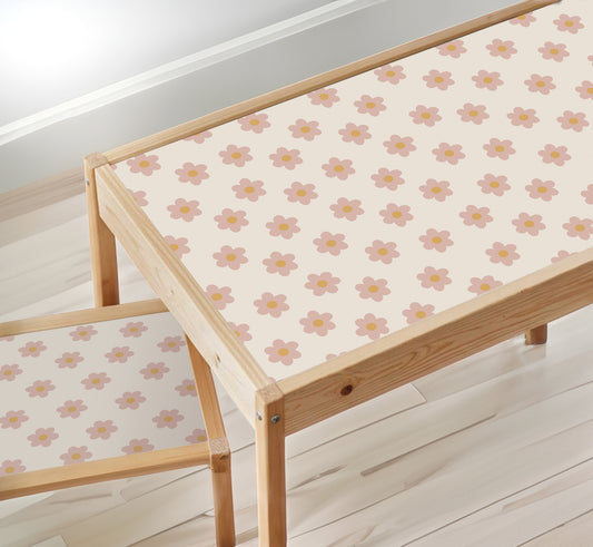 Daisy Stickers For Ikea LÄTT Table