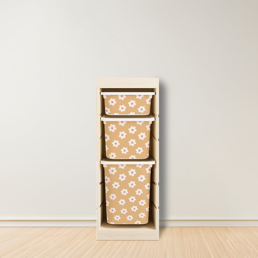 Daisy Stickers For Ikea Trofast Drawer (Side Facing Vertical Units)