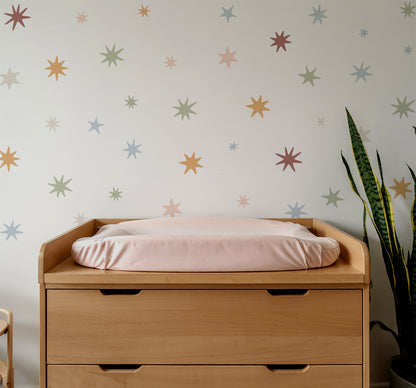 Scandi Starburst Nursery Wall Stickers