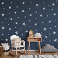 White Star Wall Stickers