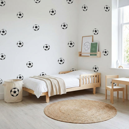 Little Kick Football Nursery Wall Stickers
