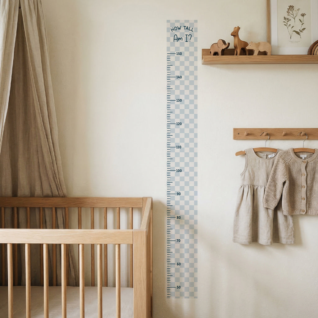 Check Kids Height Chart Wall Sticker