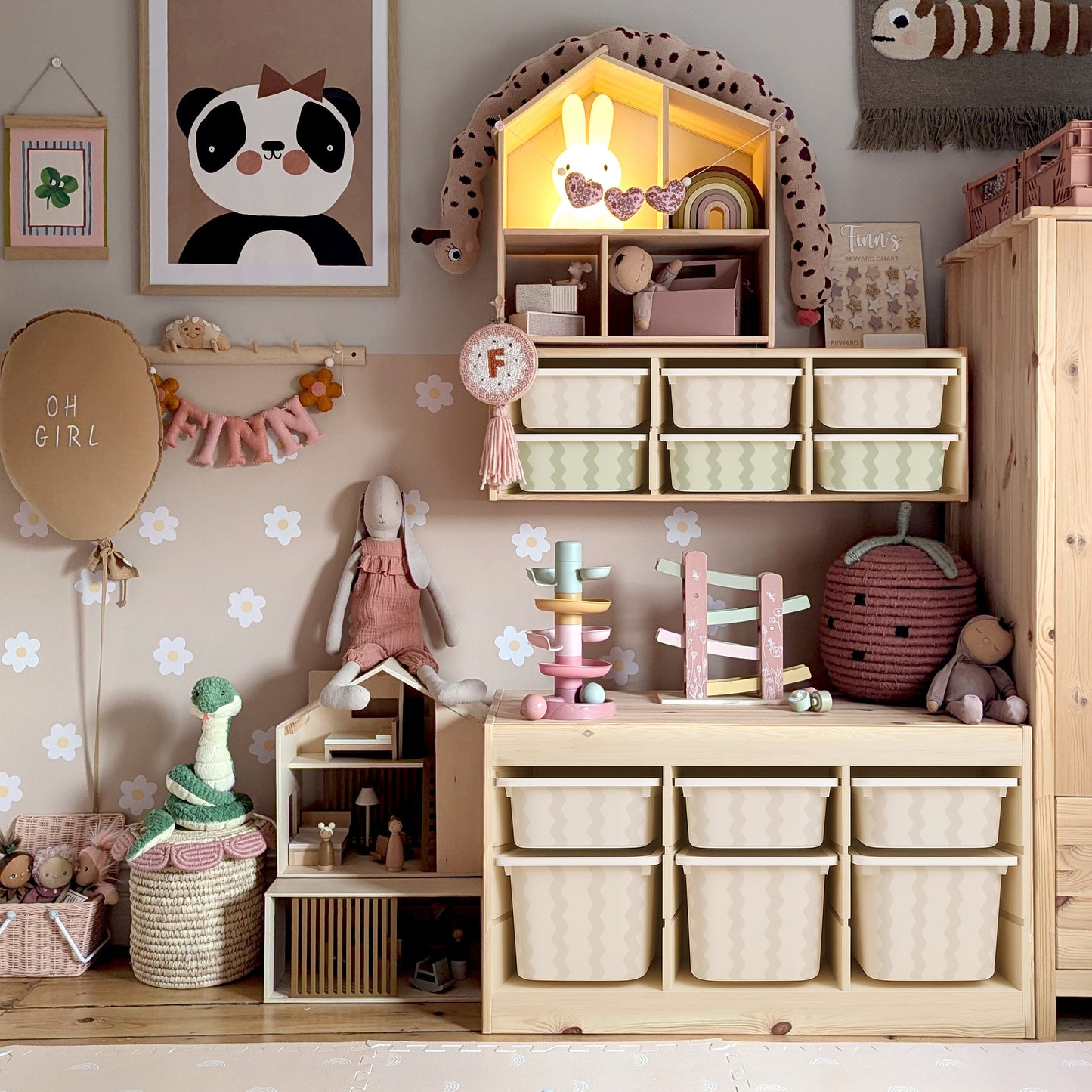 Wiggle Stickers For Ikea Trofast Drawers