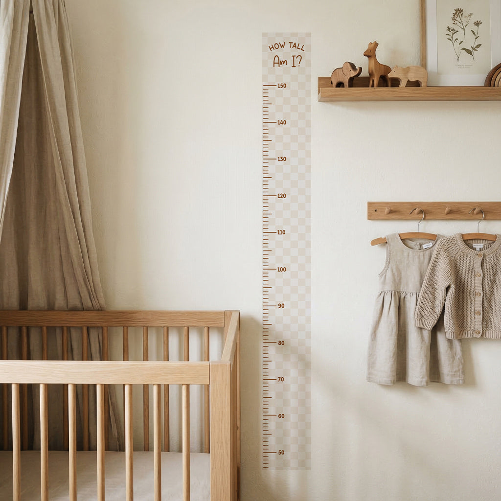 Check Kids Height Chart Wall Sticker