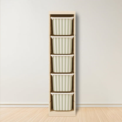Striped Stickers For Ikea Trofast Drawers (Side Facing Vertical Units) - Nursery Stickers