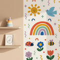 Happy Days Rainbow & Garden Nursery Wall Stickers