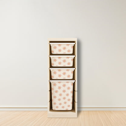 Daisy Stickers For Ikea Trofast Drawer (Side Facing Vertical Units)