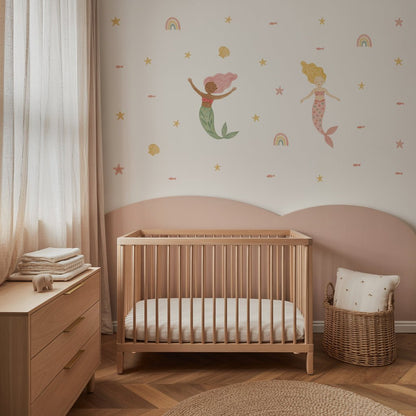 Mermaid Dreams Nursery Wall Stickers - Nursery Stickers