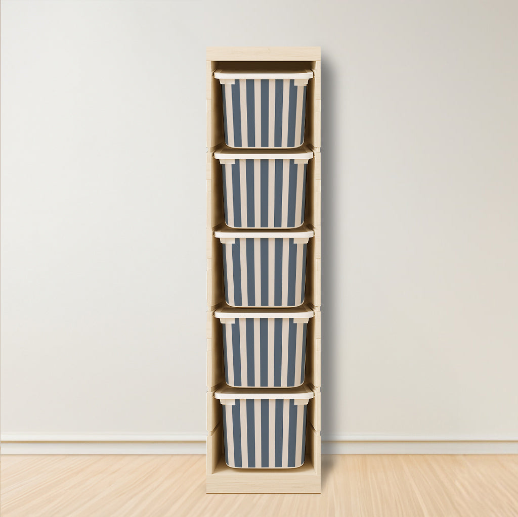 Striped Stickers For Ikea Trofast Drawers (Side Facing Vertical Units)