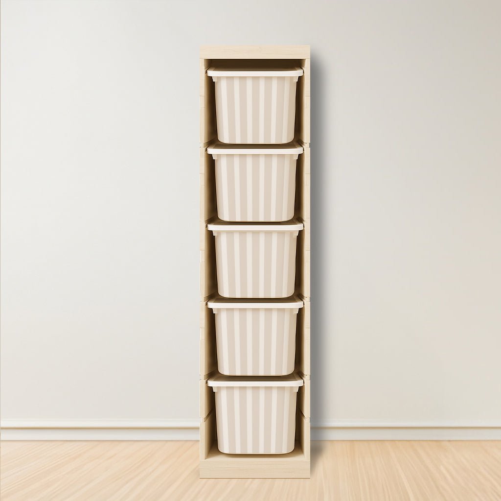 Striped Stickers For Ikea Trofast Drawers (Side Facing Vertical Units) - Nursery Stickers