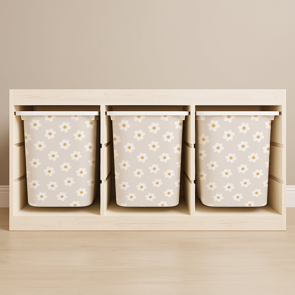 Daisy Stickers For Ikea Trofast Drawers