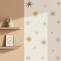 Scandi Starburst Nursery Wall Stickers