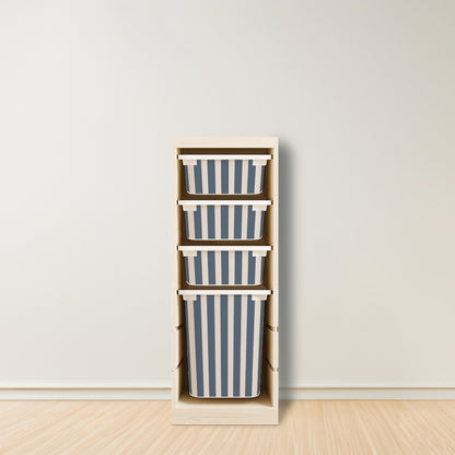 Striped Stickers For Ikea Trofast Drawers