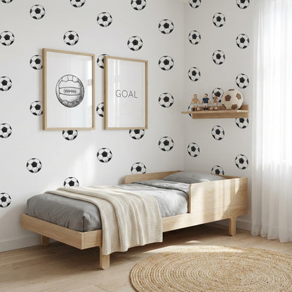 Little Kick Football Nursery Wall Stickers