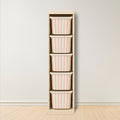 Striped Stickers For Ikea Trofast Drawers (Side Facing Vertical Units)