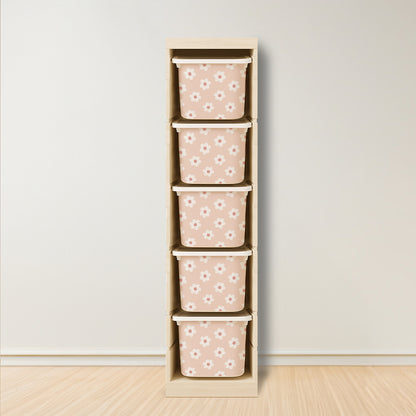 Daisy Stickers For Ikea Trofast Drawer (Side Facing Vertical Units)
