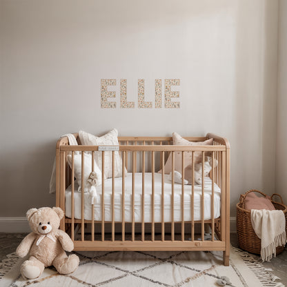 Wildflower Personalised Names Wall Stickers