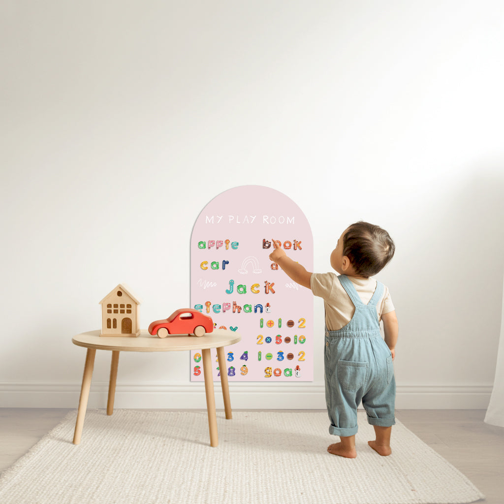 Removable Magnetic Arch Chalk Board Wall Sticker