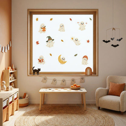 Spooky Cute Ghost Nursery Wall Stickers