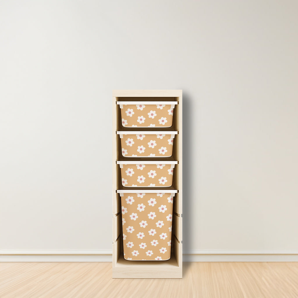 Daisy Stickers For Ikea Trofast Drawer (Side Facing Vertical Units)