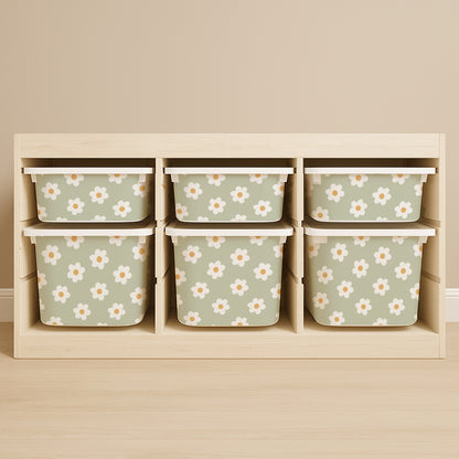 Daisy Stickers For Ikea Trofast Drawers