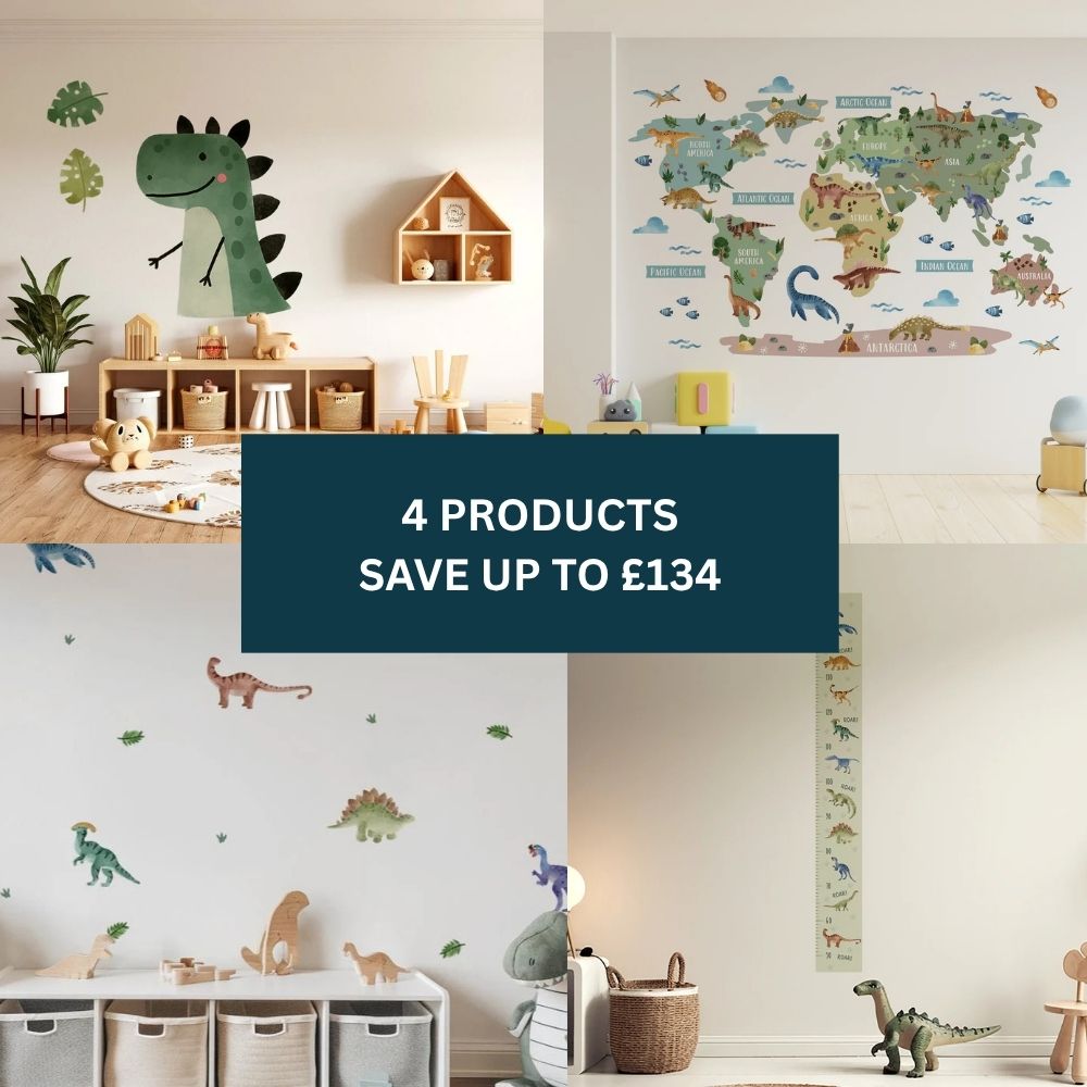 Dinosaur Bundle - Nursery Stickers