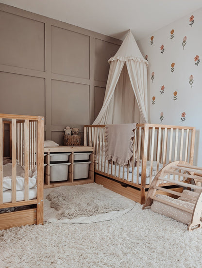 Boho Flowers Nursery Wall Stickers - Nursery Stickers