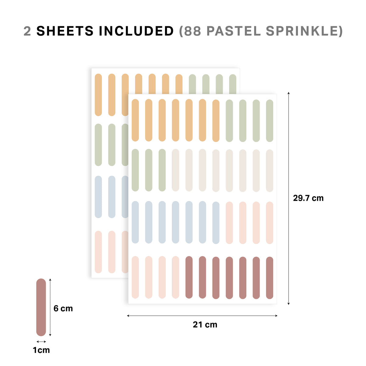 Confetti Nursery Wall Stickers