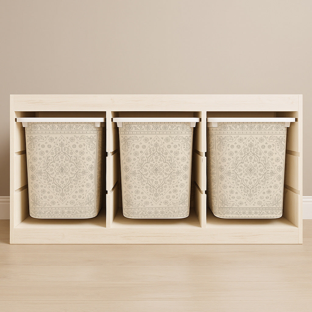 Vintage Heirloom Stickers For Ikea Trofast Drawers